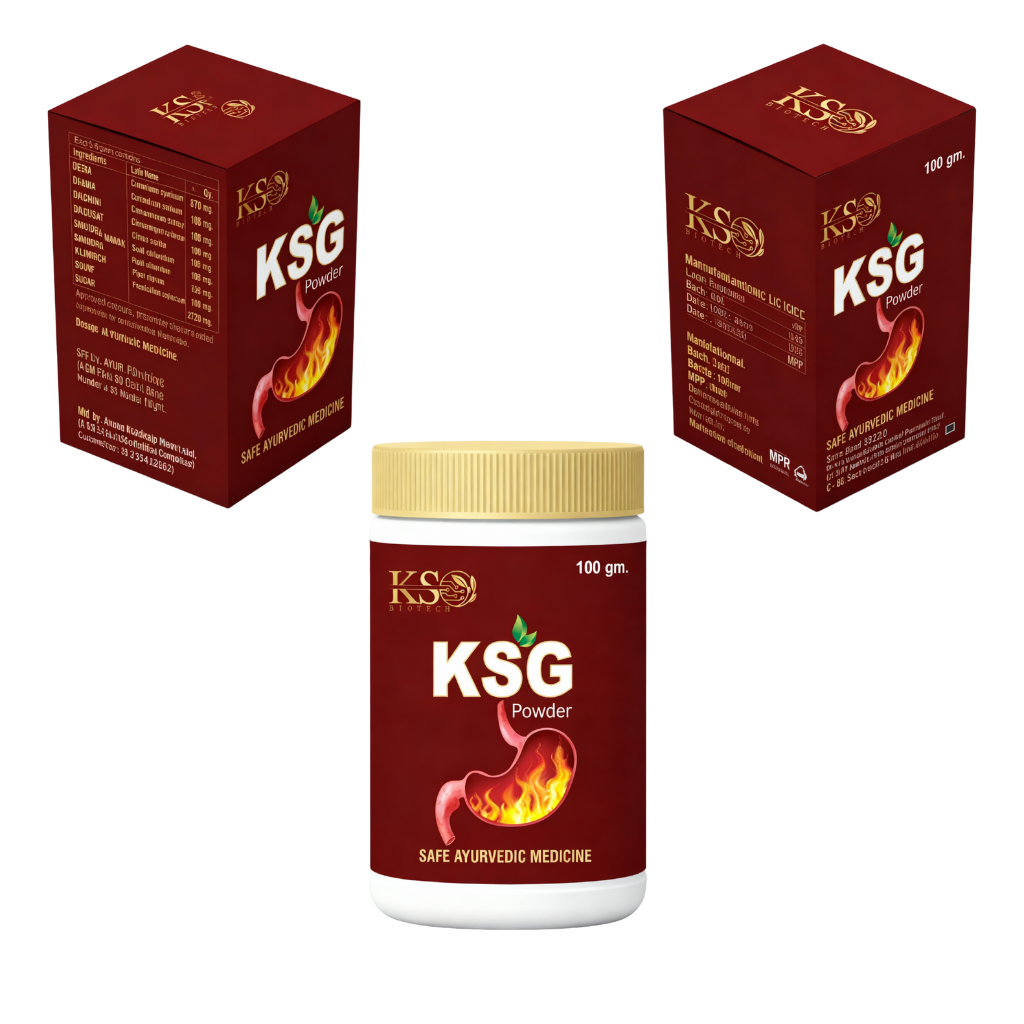 KS Biotech - KSG Powder - Composition: Safe Ayurvedic Medicine